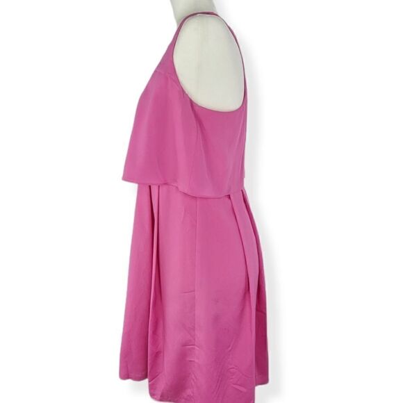 Jessica Simpson Tiered  Sleeveless Dress in Pink Size 8 - Picture 3 of 4